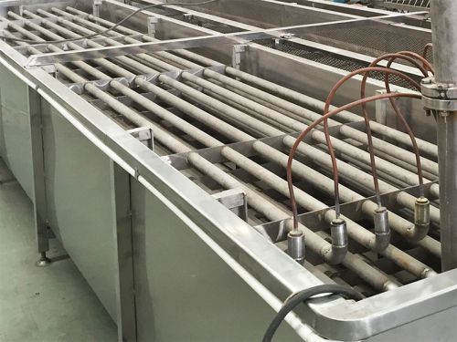 Enfriador de agua enfriada ICJ con cinta transportadora (hidroenfriador vegetal)